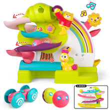 Load image into Gallery viewer, 2 in 1 Toddler Ramp Toy, Double Ramp Racer, 2 Toddler Toys with Duncan Bears, Suitable for 5 - 1 Year old Boys and Girls as Gifts