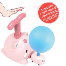 Load image into Gallery viewer, Balloon Powered Cars Balloon Racers Aerodynamic Cars Stem Toys Party Supplies Preschool Educational Science Toys with Manual Balloon Pump for Kids Boys Girls 3+ and Classroom