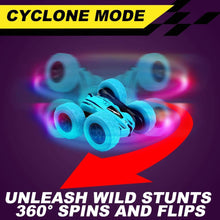 Load image into Gallery viewer, Remote Control Car,  RC Stunt Cars Toy, 4WD 2.4Ghz Double Sided 360° Flips Rotating Vehicles, Off Road High Speed Racing Truck for 3 - 12 Year Old Boys Girls Christmas Birthday Gift