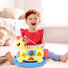 Load image into Gallery viewer, Baby Xylophone Toy, Baby Music Toys with Building Blocks, Educational Toddler Toy for 1-3 Year Old Girl Boy Birthday Gift