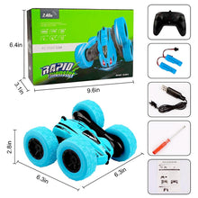 Load image into Gallery viewer, Remote Control Car,  RC Stunt Cars Toy, 4WD 2.4Ghz Double Sided 360° Flips Rotating Vehicles, Off Road High Speed Racing Truck for 3 - 12 Year Old Boys Girls Christmas Birthday Gift