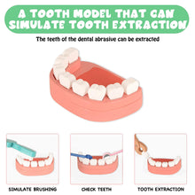 Load image into Gallery viewer, Pretend Children’s Toy Doctor’s Kit, 23 WoodenToy Dentist Medical Kits with Realistic Stethoscope and Handbag, Play House Toy Gifts for Boys and Girls