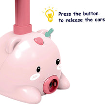 Load image into Gallery viewer, Balloon Powered Cars Balloon Racers Aerodynamic Cars Stem Toys Party Supplies Preschool Educational Science Toys with Manual Balloon Pump for Kids Boys Girls 3+ and Classroom