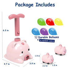 Load image into Gallery viewer, Balloon Powered Cars Balloon Racers Aerodynamic Cars Stem Toys Party Supplies Preschool Educational Science Toys with Manual Balloon Pump for Kids Boys Girls 3+ and Classroom