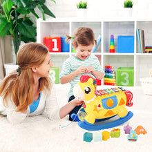 Load image into Gallery viewer, Baby Xylophone Toy, Baby Music Toys with Building Blocks, Educational Toddler Toy for 1-3 Year Old Girl Boy Birthday Gift
