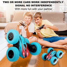 Load image into Gallery viewer, Remote Control Car,  RC Stunt Cars Toy, 4WD 2.4Ghz Double Sided 360° Flips Rotating Vehicles, Off Road High Speed Racing Truck for 3 - 12 Year Old Boys Girls Christmas Birthday Gift