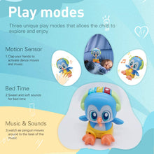 Load image into Gallery viewer, Dancing Walking Penguin Baby Musical Toys Feature Toddler Interactive Learning, Walking,Dancing and Sensory Development for 1-3 Years Old Girl Boy Gift