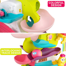 Load image into Gallery viewer, 2 in 1 Toddler Ramp Toy, Double Ramp Racer, 2 Toddler Toys with Duncan Bears, Suitable for 5 - 1 Year old Boys and Girls as Gifts