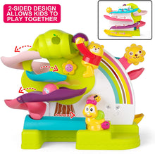 Load image into Gallery viewer, 2 in 1 Toddler Ramp Toy, Double Ramp Racer, 2 Toddler Toys with Duncan Bears, Suitable for 5 - 1 Year old Boys and Girls as Gifts