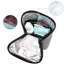 Load image into Gallery viewer, Baby Breast Milk Bottle Bag Insulated Thermal Storage Bag-Double Bottle of 8 ouce
