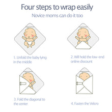 Load image into Gallery viewer, Baby Swaddling Wraps Baby Clothes for 0-12 Months Newborn Girls Boys Ideal Baby Registry
