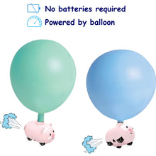 Load image into Gallery viewer, Balloon Powered Cars Balloon Racers Aerodynamic Cars Stem Toys Party Supplies Preschool Educational Science Toys with Manual Balloon Pump for Kids Boys Girls 3+ and Classroom
