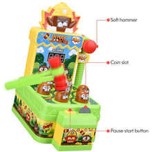 Load image into Gallery viewer, Whac-A-Mole Game, Mini Electronic Arcade Game with 2 Hammers, Pounding Toys Toddler Toys for 3 - 8 Years Old Boys Girls
