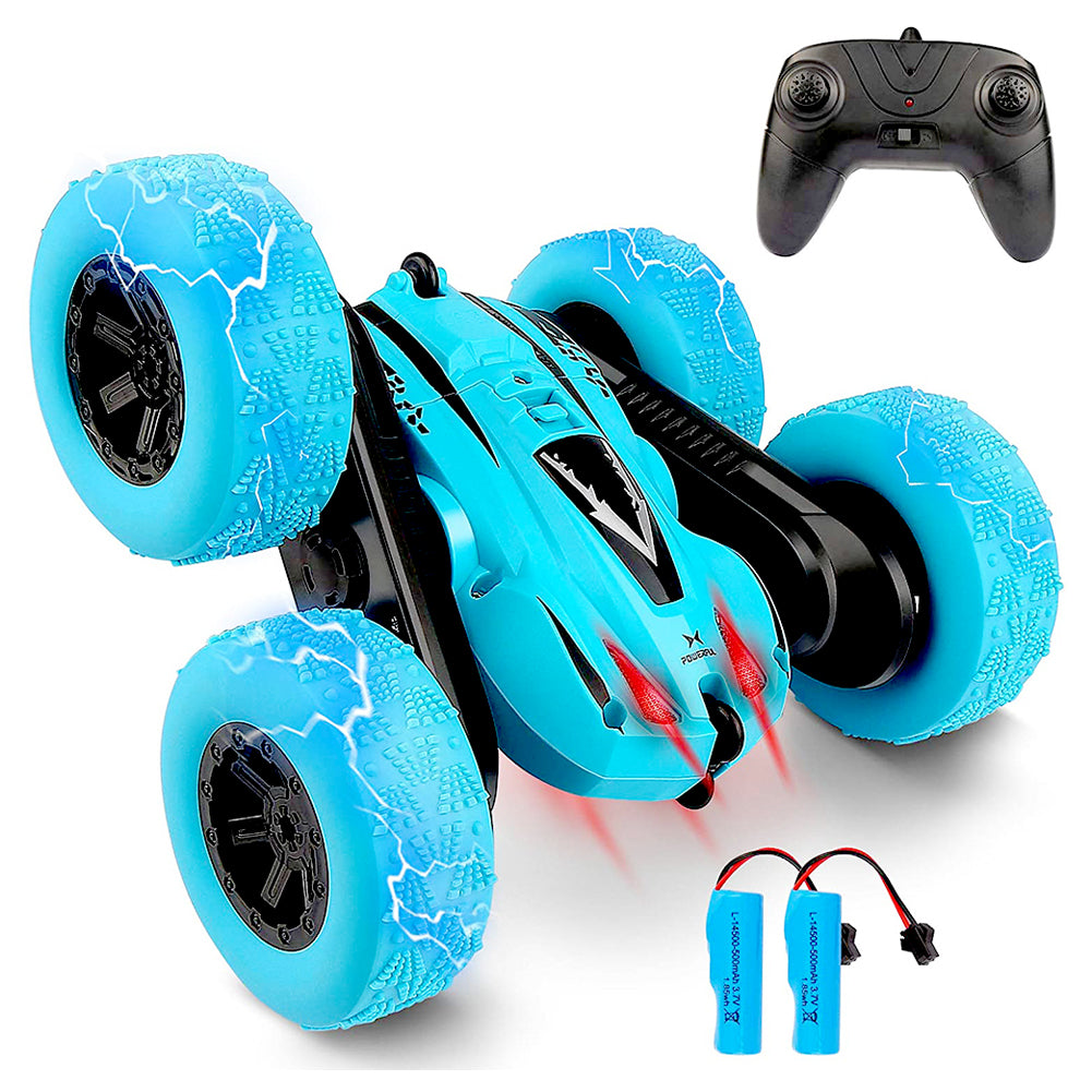 Remote Control Car,  RC Stunt Cars Toy, 4WD 2.4Ghz Double Sided 360° Flips Rotating Vehicles, Off Road High Speed Racing Truck for 3 - 12 Year Old Boys Girls Christmas Birthday Gift