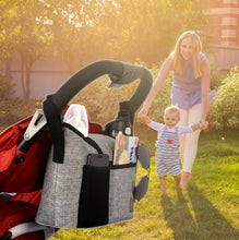 Load image into Gallery viewer, Baby Stroller Organizer Bag, Baby Jogger Storage Bag for Baby Accessories
